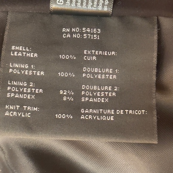 MARC New York by Andrew Marc Felix Leather Jacket size XS color whiskey/brown - Picture 7 of 15